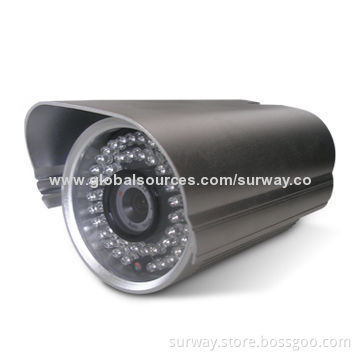 Weather-proof IR Camera with 50m IR Distance and 0.001 Lux Minimum Illumination